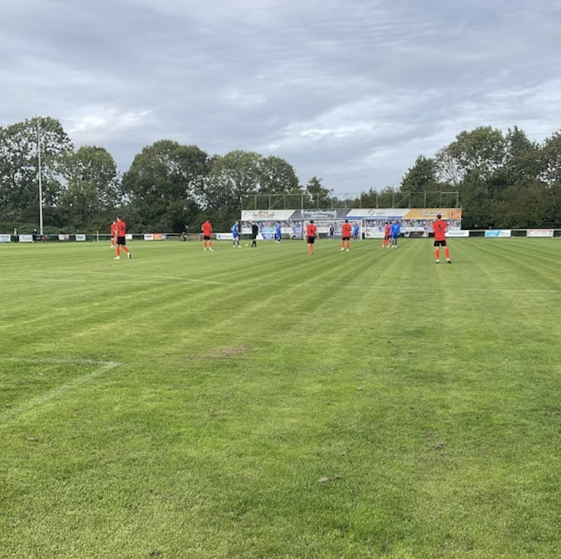The Lambs travelled to Porchester in the FA Trophy Credit- Luca Sperti