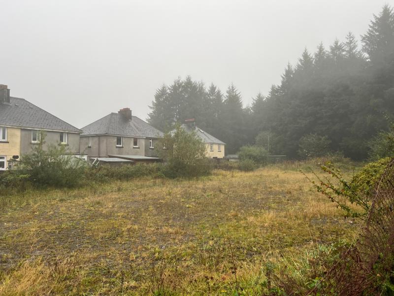 The proposed site of the houses Credit- Jamie Townsend