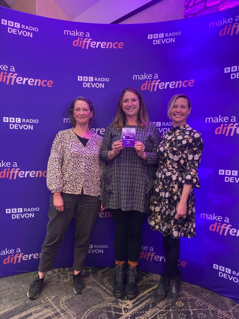Local environmental charity recognised in BBC “Make A Difference” Awards