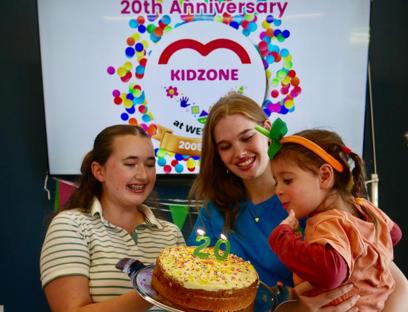 Westbank celebrates 20 years of Kidzone
