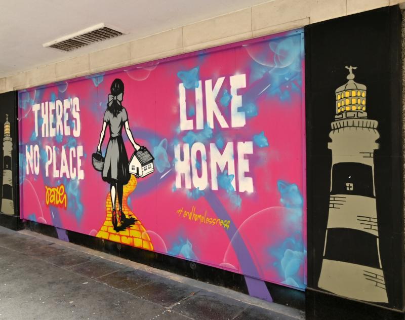 Art and Hope: Plymouth charity PATH marks World Homeless Day with powerful public installations
