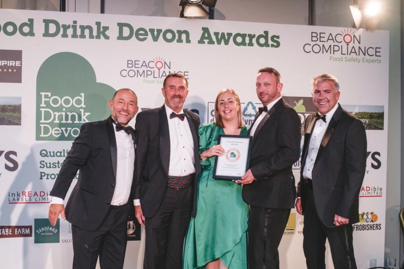 The Dartmoor Inn at the Food Drink Devon Awards 2025 Credit- Tess Barker-Jones