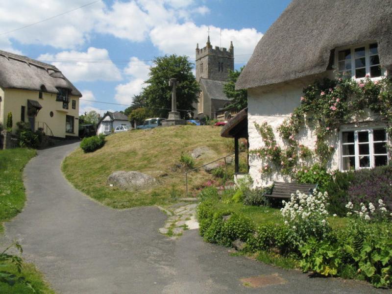 Lustleigh Village Green Credit- Ian James Cox