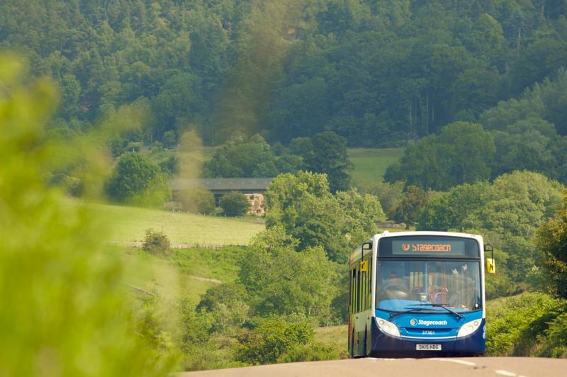 The partnership also created the DevonBus brand to provide more consistent information and identity across the network Credit- Stagecoach