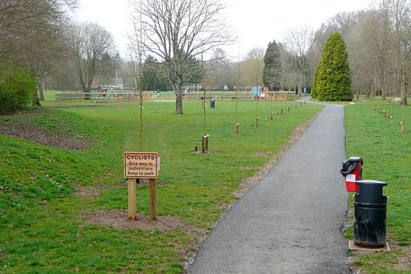 Entrance to Mill Marsh Park Credit- Graham Horn