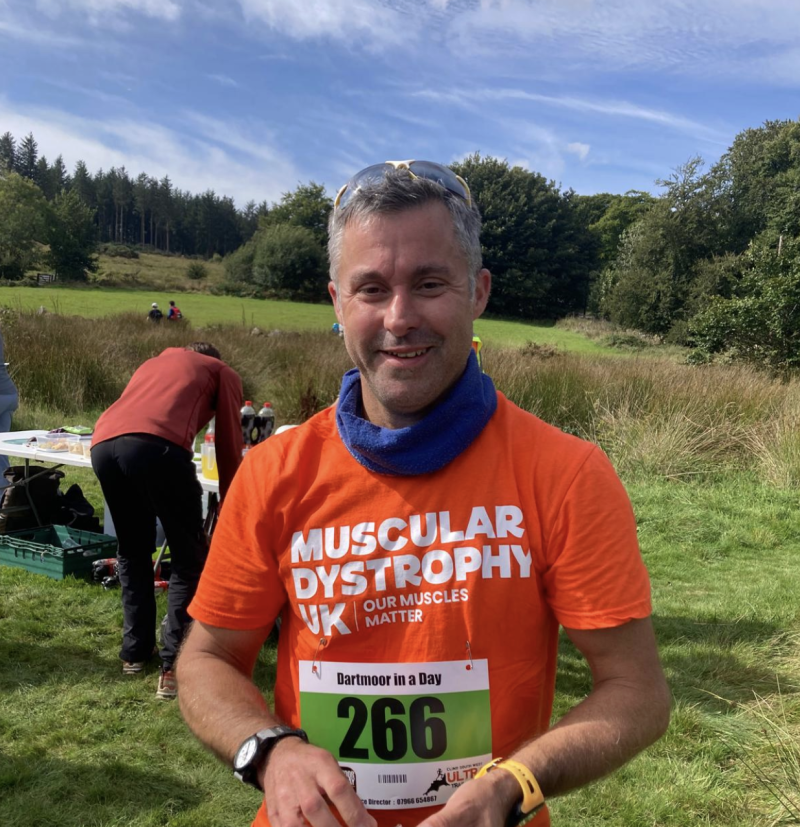 Matt Kemp completed the 'Dartmoor in a Day' 50km ultramarathon