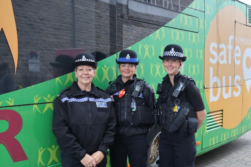 Plymouth’s ‘Spooktacular’ Safe Bus ready to keep Halloween revellers safe