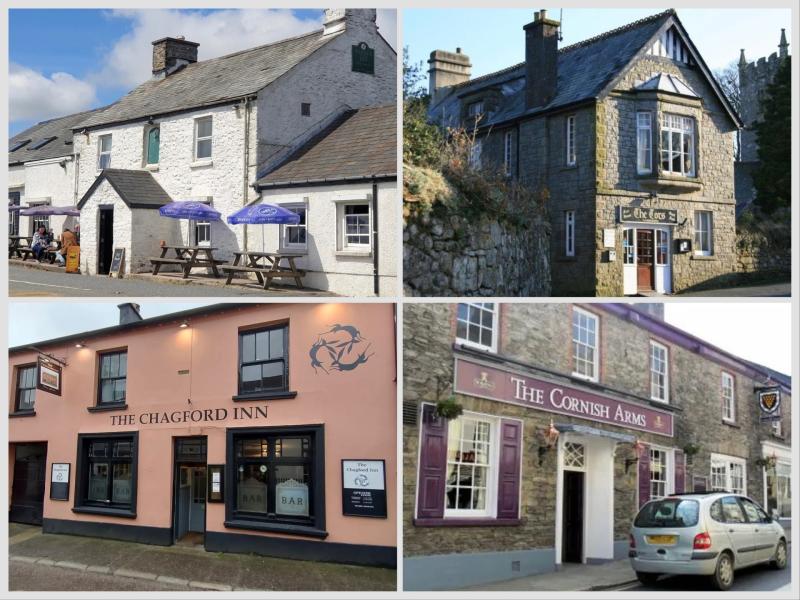 Warren House Inn, Tors Inn, Chagford Inn, Cornish Arms (Images- CAMRA)