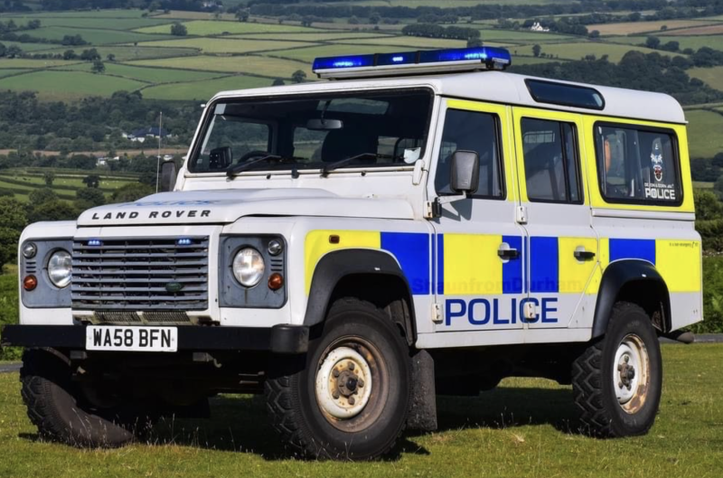 'Landy' has gone off service after 17 years Credit- Tavistock Police