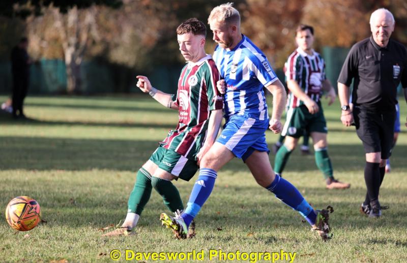 Kingskerswell v Newton Spurs. Pic from Dave Roach