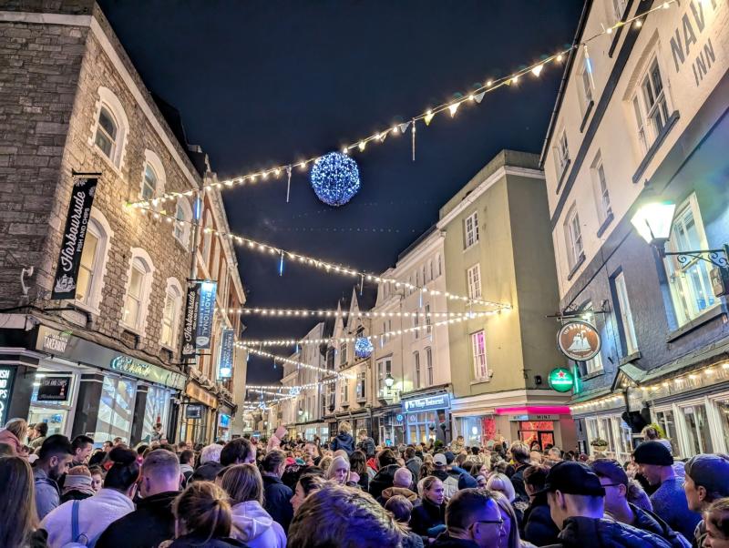 Plymouth Christmas Lights Switch-On Credit- Plymouth Waterfront Partnership