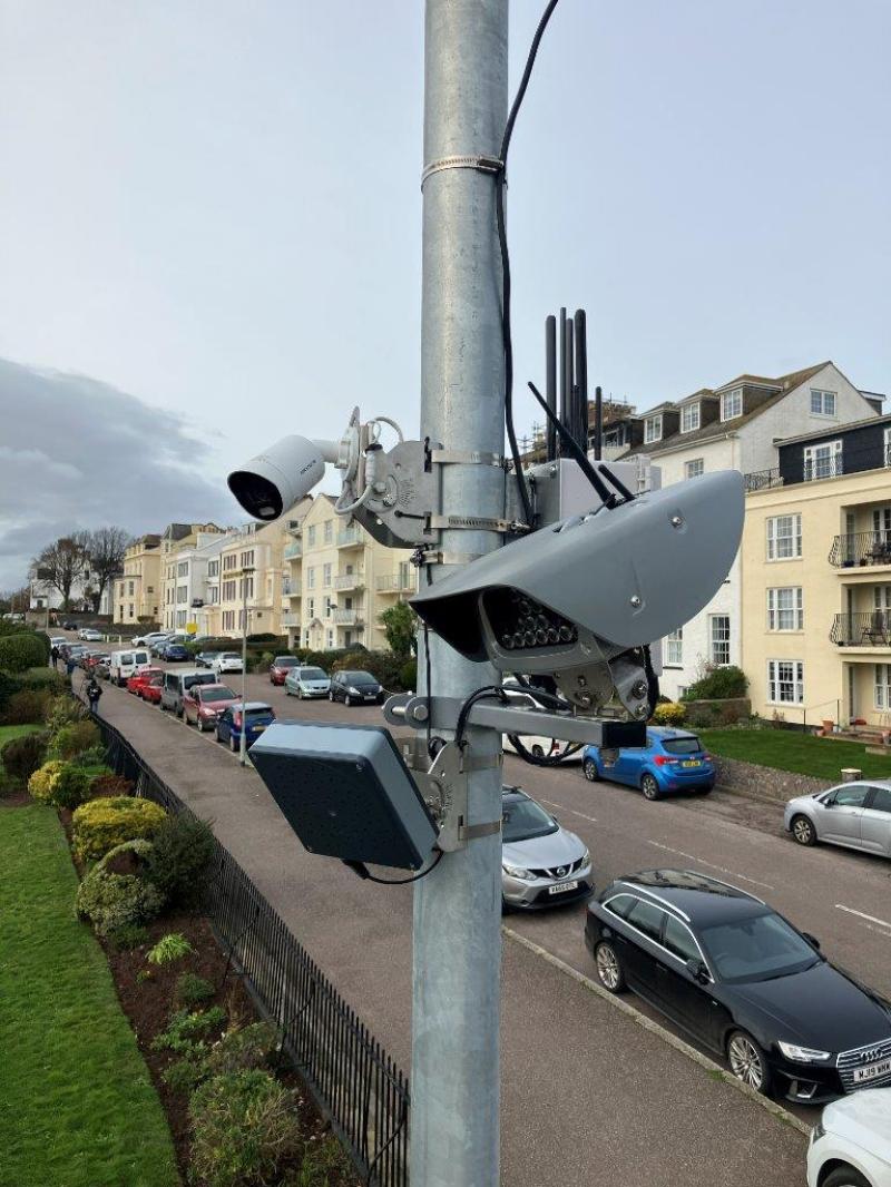 Devon and Cornwall police noise camera