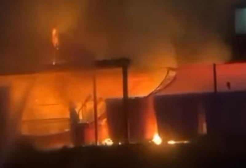 Exeter City FC fire drama