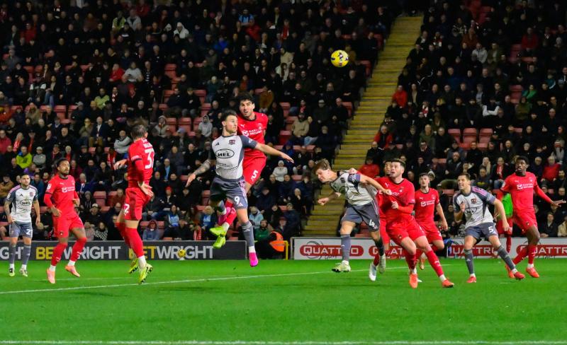 Leyton Orient v Exeter City. Pic from PPAUK