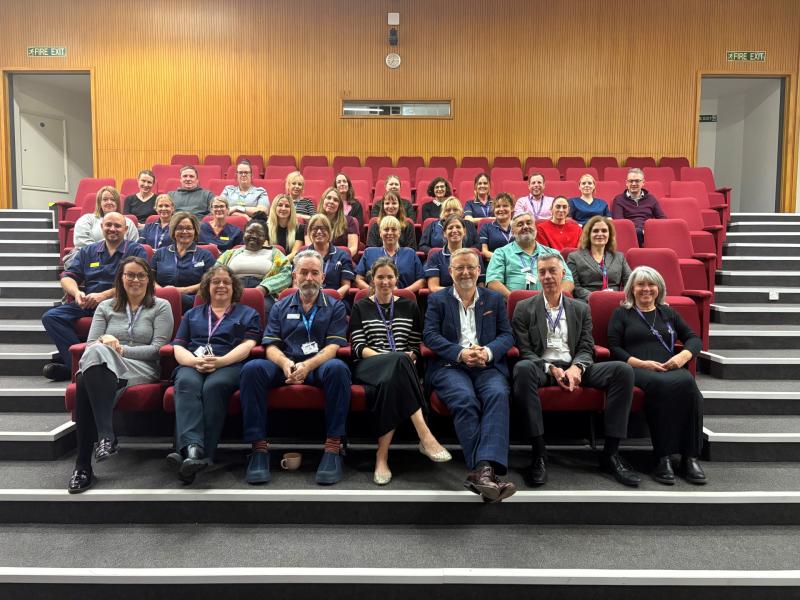 The Liver Services team at their recent team away day Credit- UHPNT