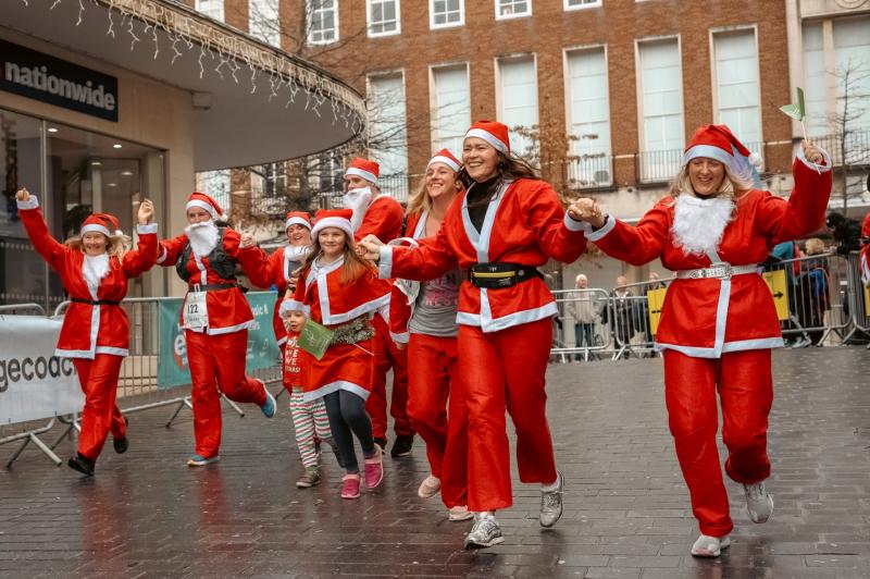 Hurry! Last spots filling fast for Exeter’s Santa Run