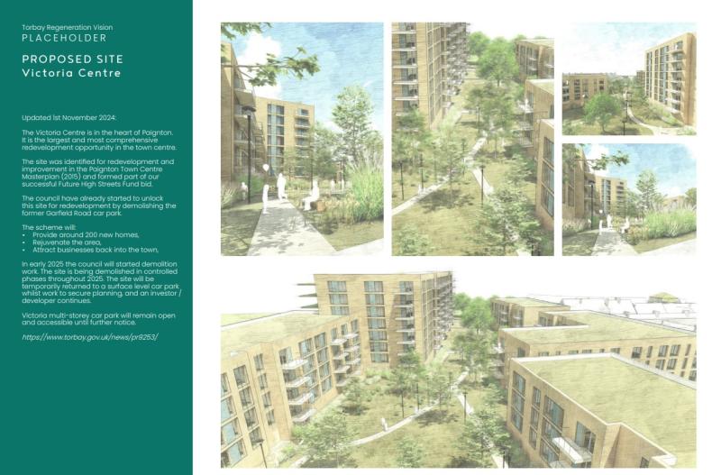 Paignton Victoria Centre plans