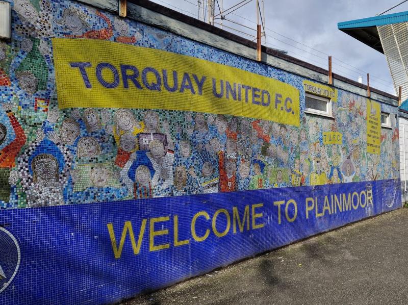 Torquay United welcome board Pic Guy Henderson