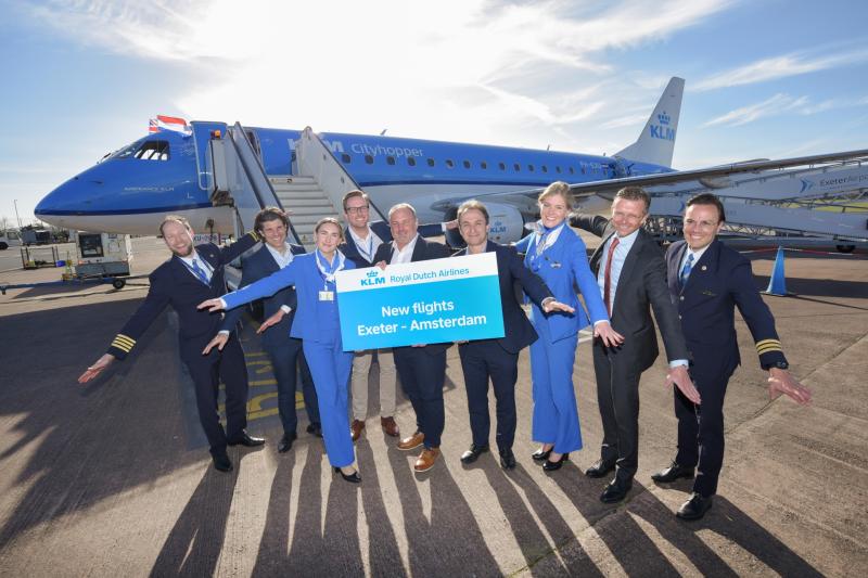 Exeter Airport sees major surge in passengers as new routes fuel record growth