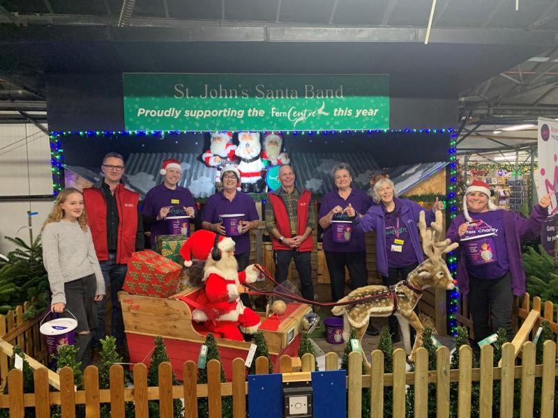 St Johns Santa Band 01