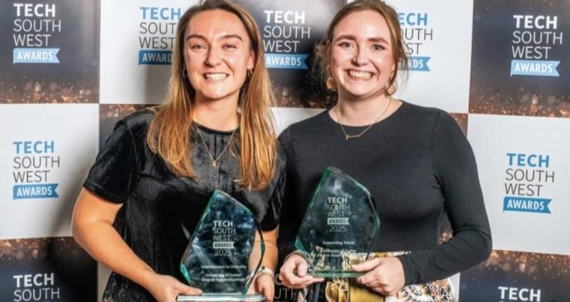 University of Exeter celebrates double win at Tech South West Awards