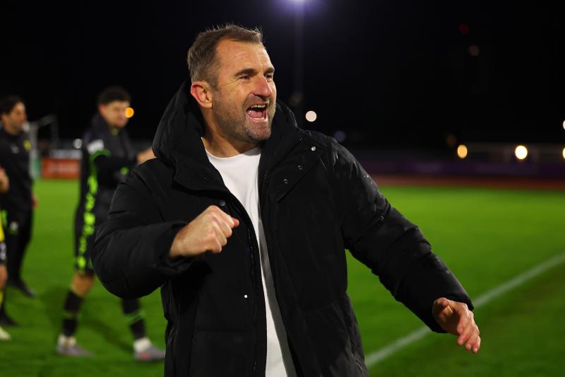 Paul Wotton celebrations at Chelmsford. Pic from PPAUK