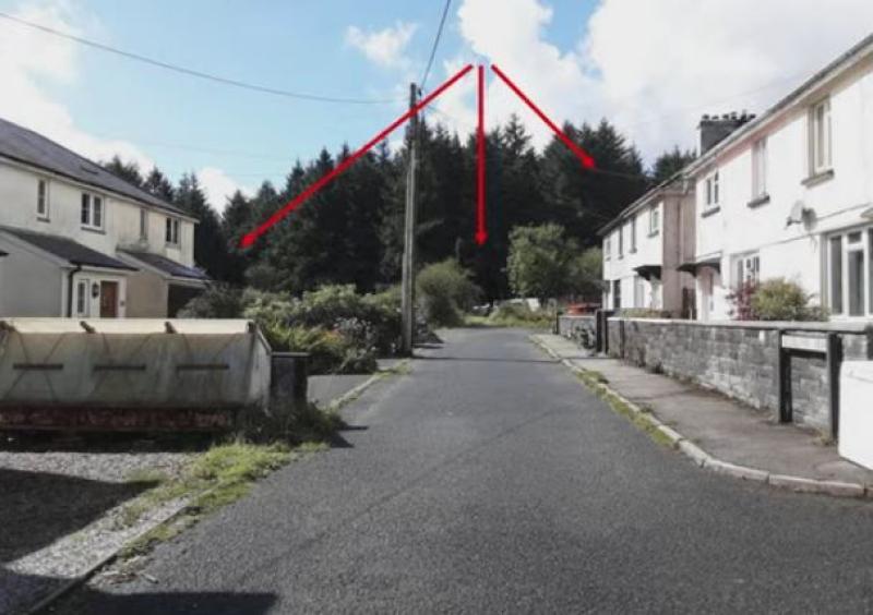  The site planned for homes at Moorland View Princetown Image- Dartmoor National Park Authority