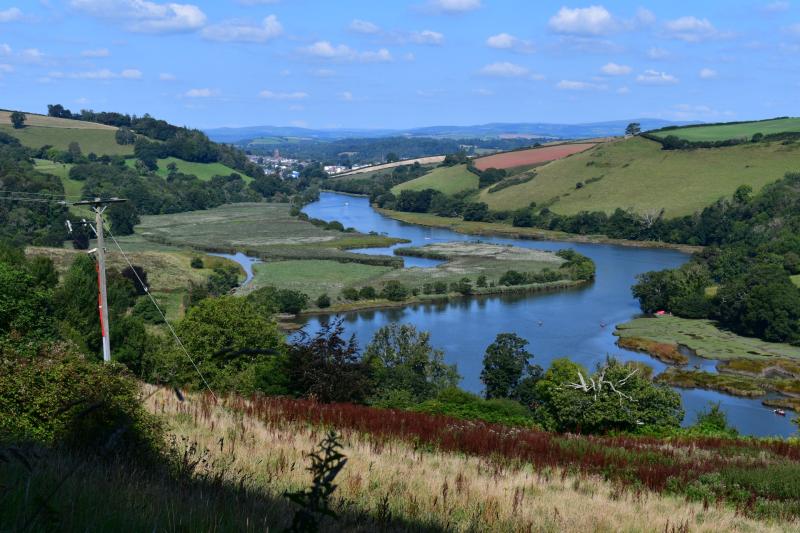 Concerns over water quality on the River Dart (pictured) were raised during the council debate Image- Simon Cobb