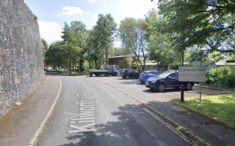 The EV Hub will be based at Kilworthy Park but open to the public Image- Google Maps