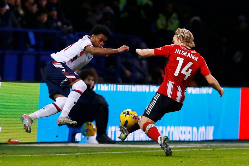 Bolton v Exeter. Pic from PPAUK