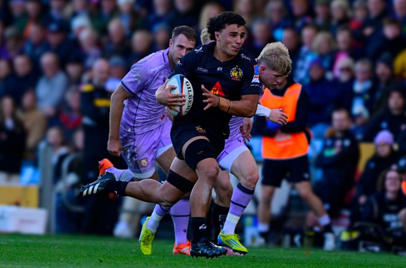 Exeter Chief Kane James. Pic from PPAUK