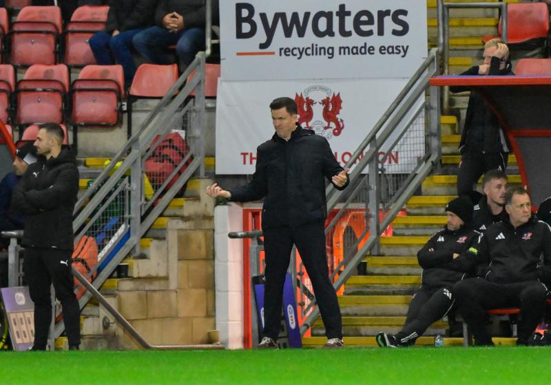 Exeter City boss Gary Caldwell. Pic from PPAUK