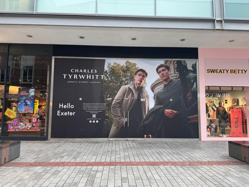 Brand new store set to open in Exeter&rsquo;s Princesshay this winter
