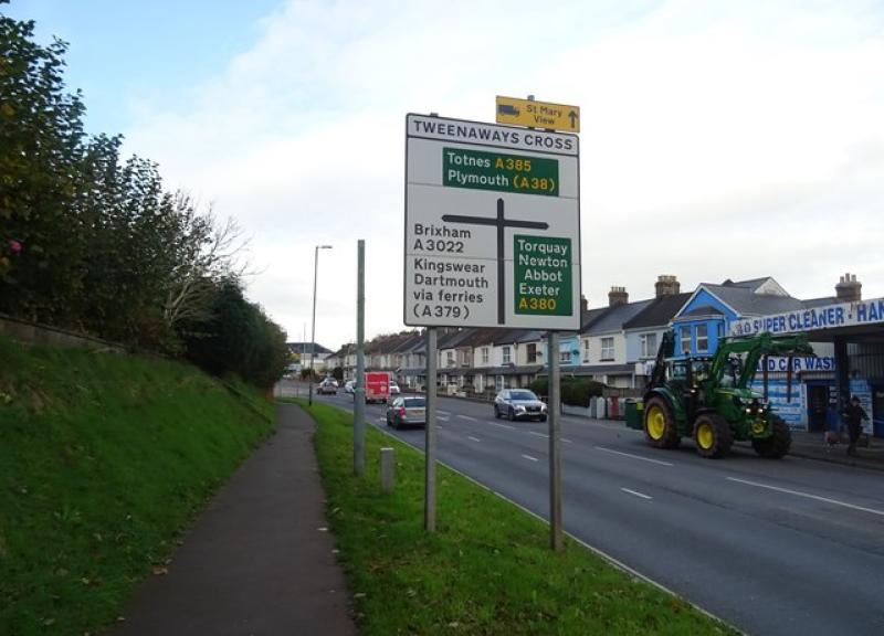 Traffic update: A380 southbound delays near Paignton