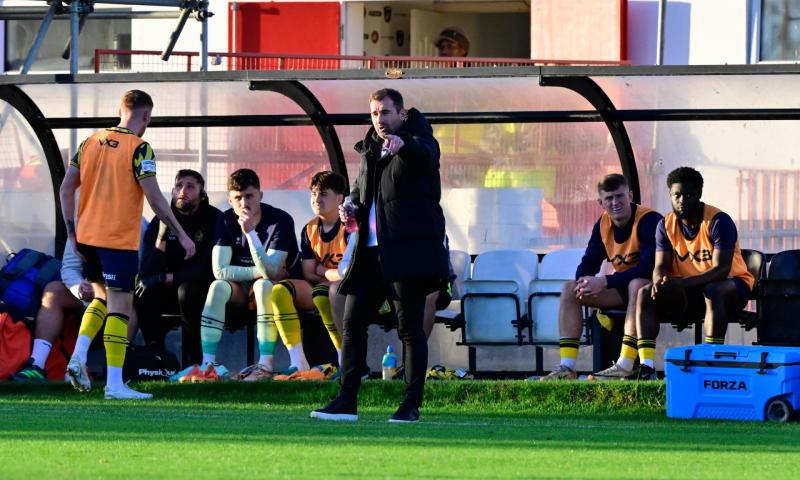 TUFC manager Paul Wotton. Pic from PPAUK