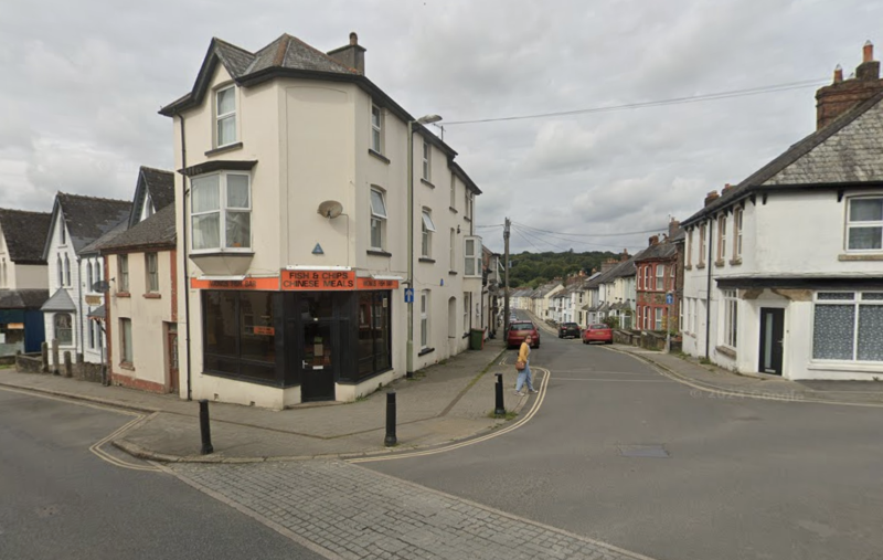 The route opened this morning but will need to be closed again in a few weeks when the road outside of Wongs needs to be dug up (Image- Google Maps)