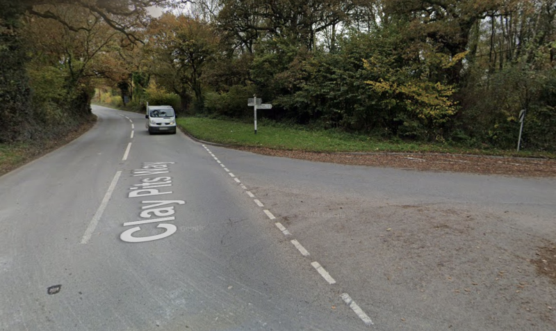 The junction of Clay Lane and the B3193 at Rixey Park is to be replaced with a roundabout (Image- Google Maps)