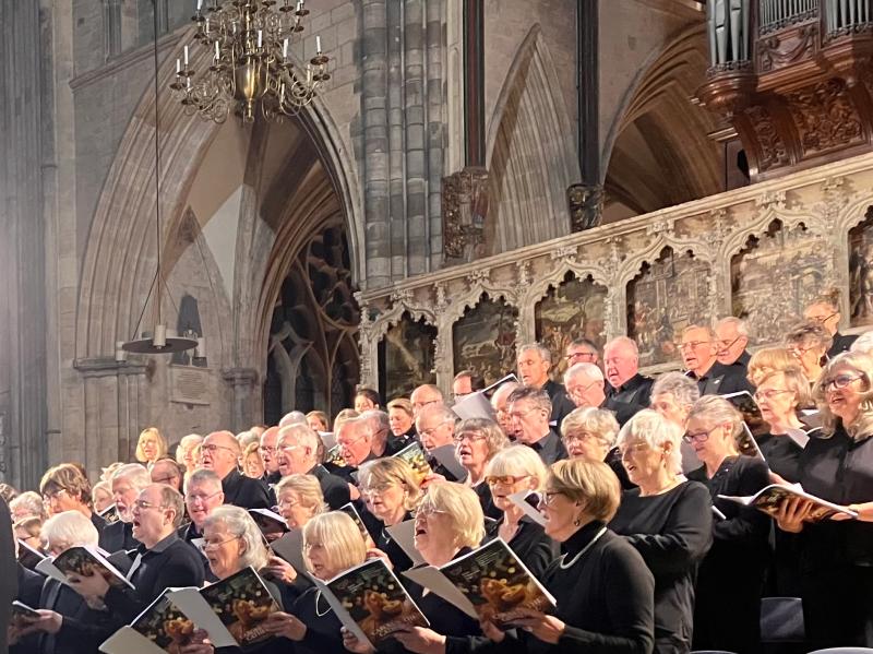 Exeter Philharmonic Choir Christmas performance