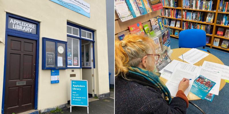 Appledore library composite