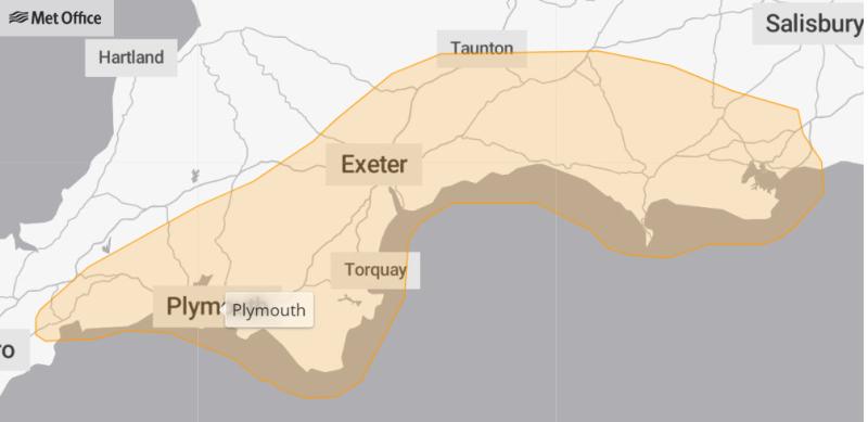 Torbay braces for another bout of heavy rain and strong winds as Storm Chandra arrives