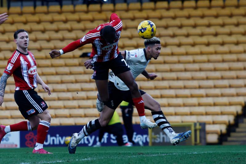 Argyle beating Luton on Saturday. Pic from PPAUK