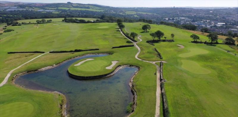 Water hazards at Boringdon Park