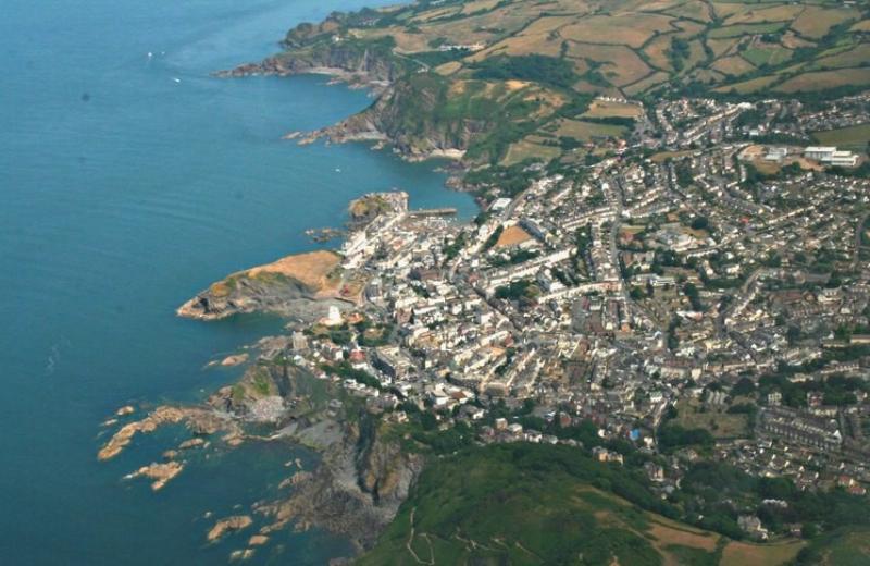 Ilfracombe aerial geigraph credit Chris