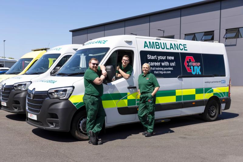 The acquisition brings Devon and Cornwall patient transport services closer together (Image- HTGUK)