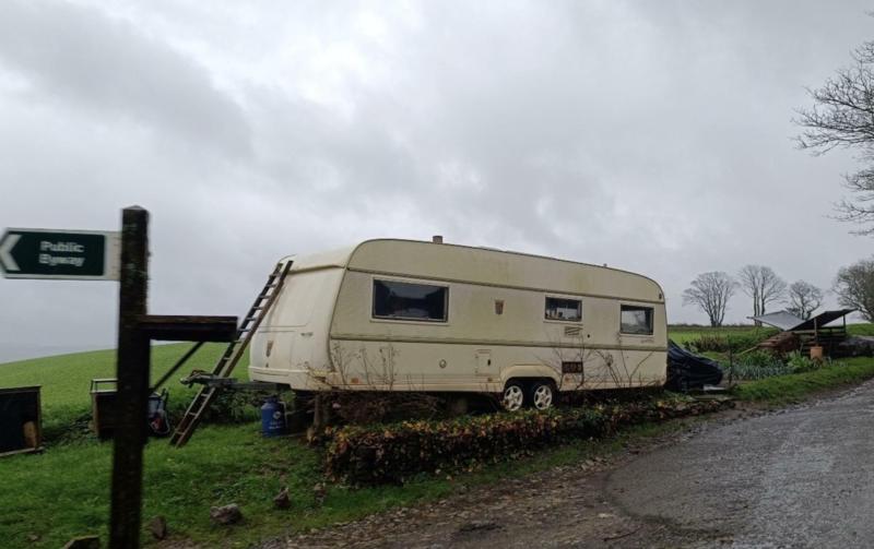 Council evicts people from unauthorised South Devon caravan site after years of complaints