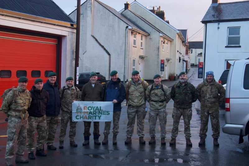Royal Marines retrace 380-year-old route to site of 'forgotten' Devon disaster