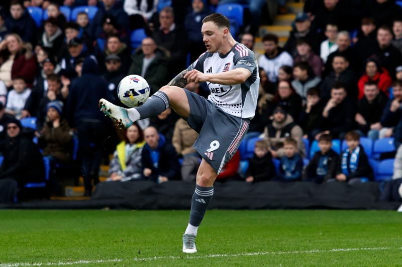 In-form Jayden Wareham for Exeter City. Pic from PPAUK