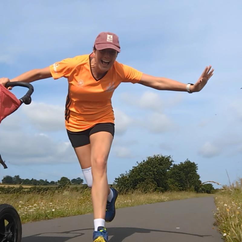 London Marathon NDADA runner (1)