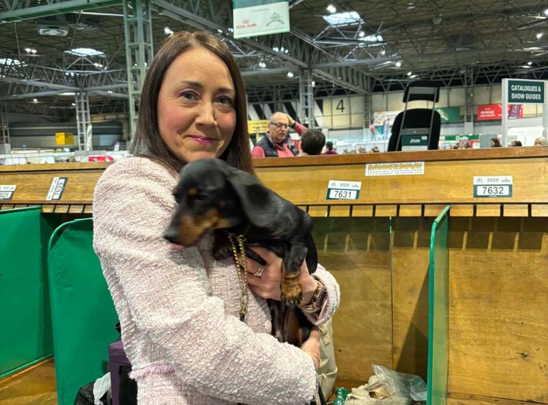 Debbie Kent-Bella at Crufts