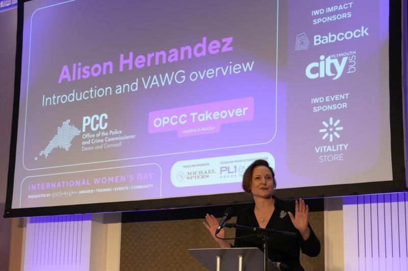 Alison Hernandez: Misogyny and violence against women and girls has no place in society 